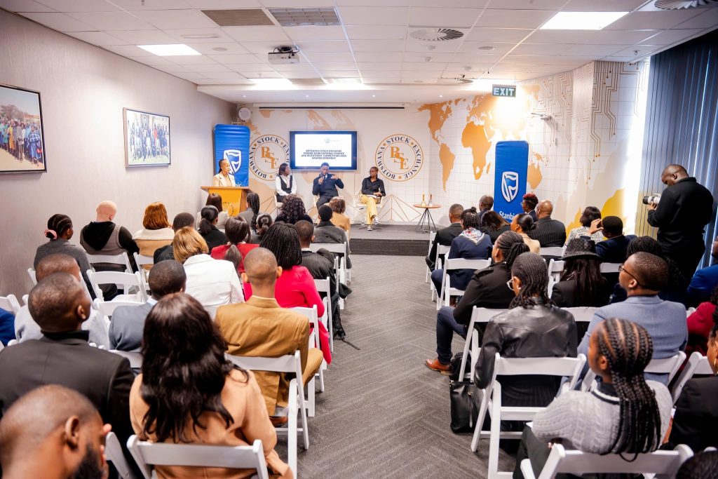Awards Ceremony for the 2025 edition of the BSE Stanbic Bank National Finance and Investment Competition, held at the Botswana Stock Exchange offices.