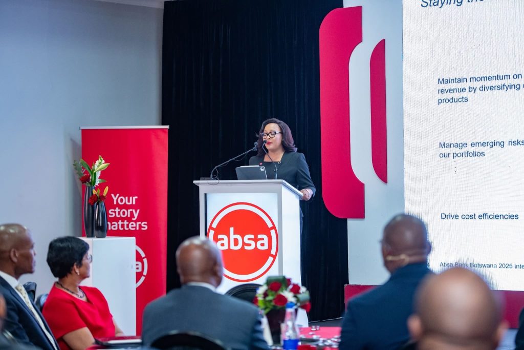 Absa Managing Director Ms Keabetswe Pheko-Moshagane