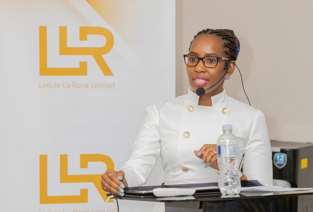 Ms Kamogelo Mowaneng, the CEO of Letlole La Rona