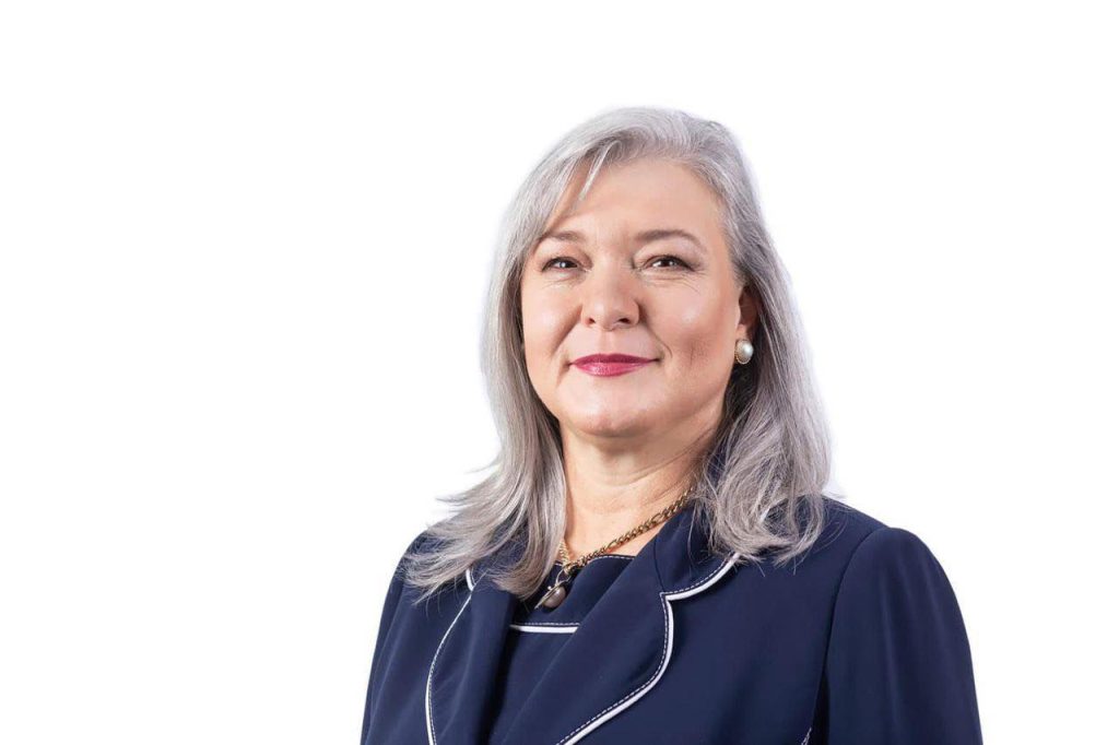 Ms. Reinette van der Merwe, CEO of Letshego
